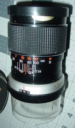 Vintage Tele optische Kamera Auto Objektiv Tamron austauschbar Adapt-A-Matic - Bild 11 von 24
