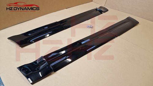JUEGO DE MOLDEO DE PUERTA DE 6 PIEZAS NEGRO BRILLANTE PARA LAND ROVER DEFENDER L663 110 130 REINO UNIDO!¡! - Imagen 5 de 9