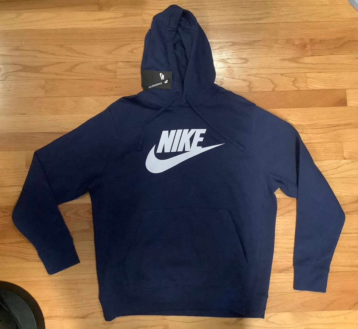 Nike Sportswear CLUB HOODIE - Hoodie - industrial blue/blue 