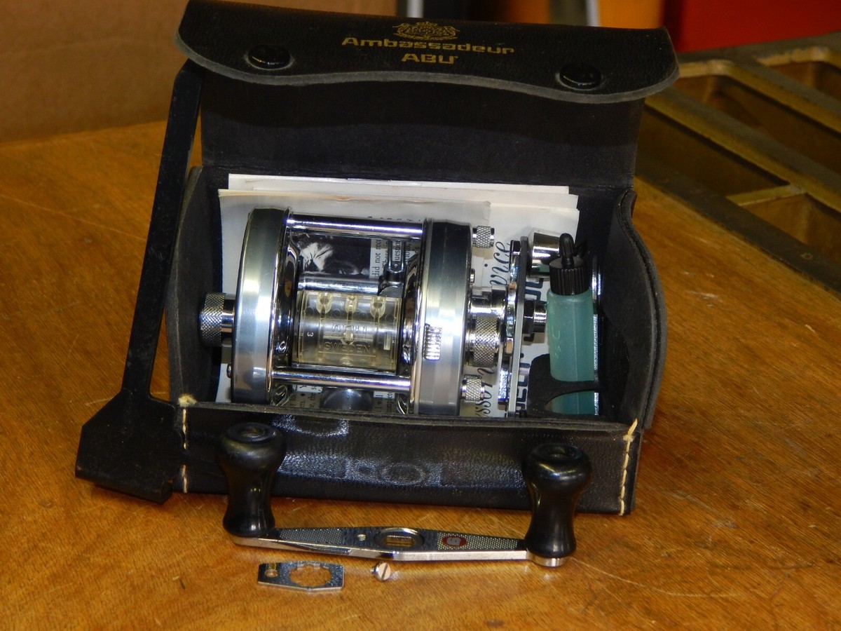 ABU AMBASSADEUR 5500C 77年 #770605 Abu Garcia Ambassadeur Sweden 5500C Reel, Excellent 1977