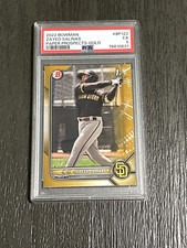 2022 Bowman Paper Prospects Gold Zayed Salinas 35/50 #BP-122 PSA 5