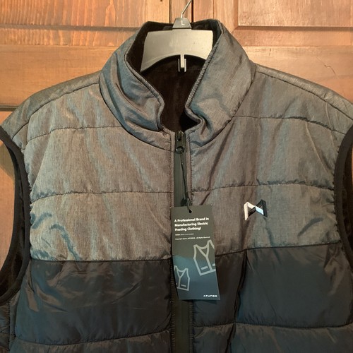 New NAFUNSO Heated Vest for Electric Heating Coat USB Heating, Dual Sz Lg - Picture 2 of 8