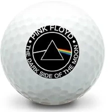 3 Dozen Bridgestone Tour B XS Brand New Golf Balls (Pink Floyd Dark Side Logo)