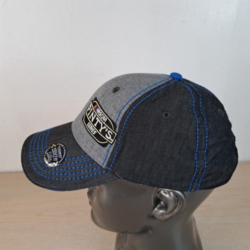 NASCAR PINTY'S SERIES YOUTH ADJUSTABLE STRAPBACK BASEBALL HAT/CAP, GRAY, RACING - Picture 5 of 15
