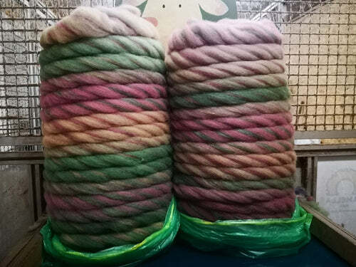 Kardenband "Steinrose"  ....Handgefärbt 100g 7,09€ 1kg 70,90€ - Bild 1 von 1