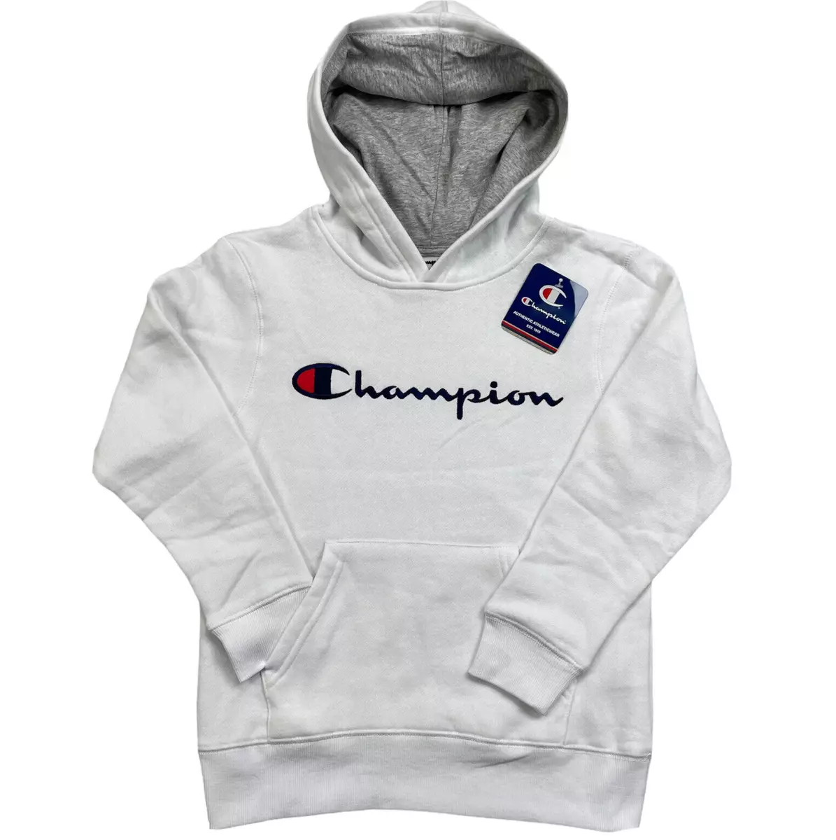 Champion Boys Youth Heritage Hoodie C8869R Small Hooded White | eBay Sweatshirt