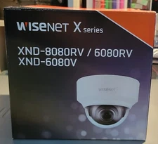 Hanwha Techwin Wisenet XND-6080RV 2 Megapixel Network Dome Camera NEW IN BOX