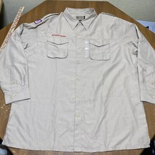 Boy Scouts Of America Shirt Mens XL Vented Uniform BSA Microfiber Scout New