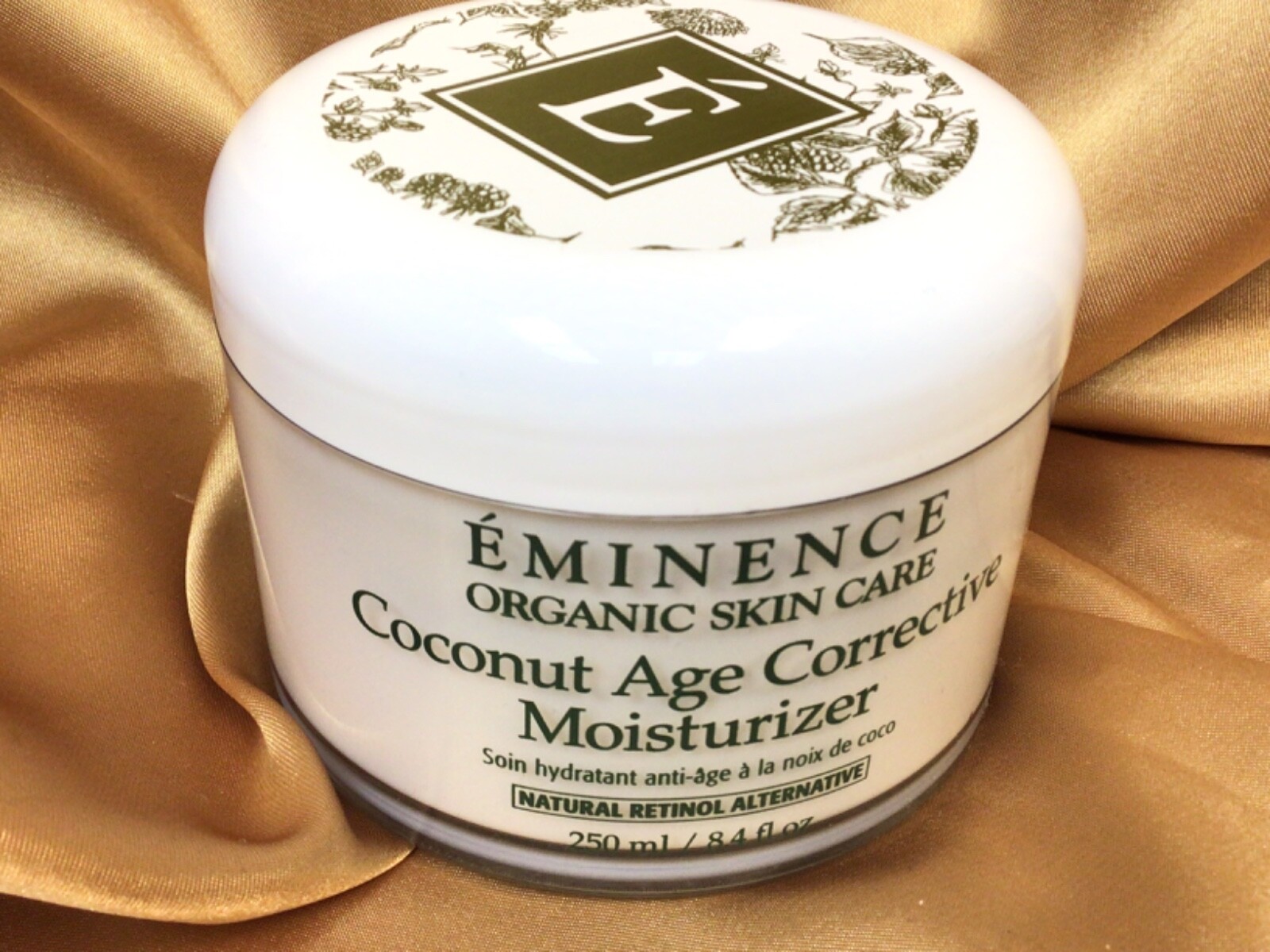 Eminence Organic Skincare Coconut Age Corrective Moisturizer 8.4oz./250ml. HUGE!