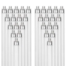 40 Pack Sunlite F21T5/850 21-Watt T5 Linear Fluor Lamp Mini Bi Pin Base 5000K