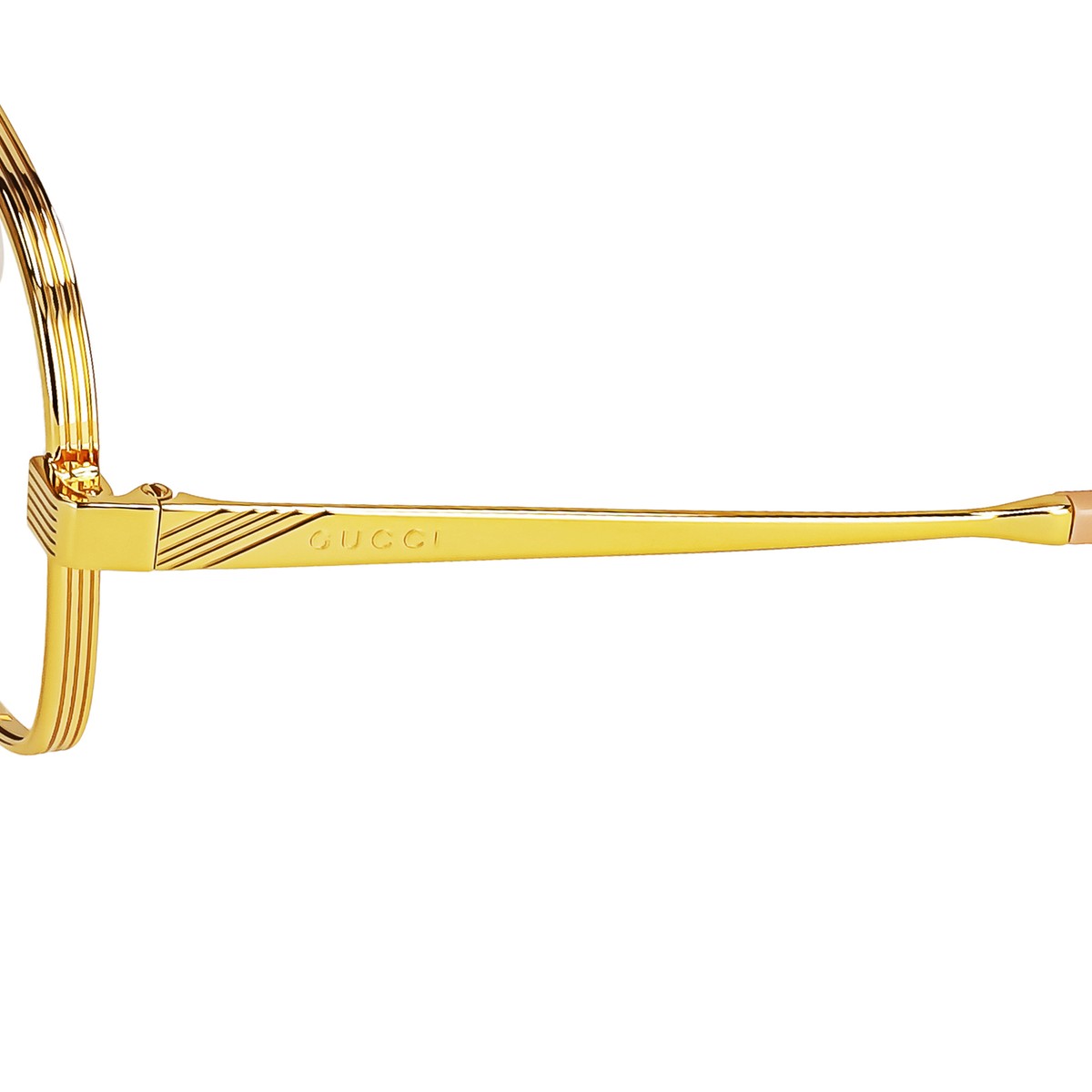 Gucci MEN Eyeglasses GG0788S GOLD-GOLD-YELLOW New | eBay