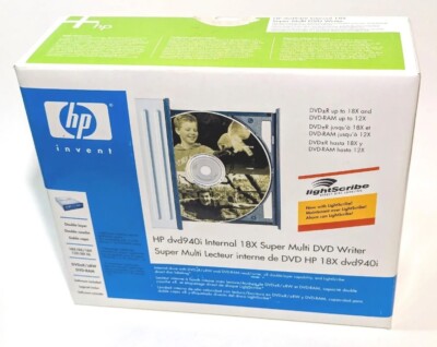 HP DVD940i LIGHTSCRIBE IDE Internal 18X Super Multi DVD Writer (missing S/W CD)