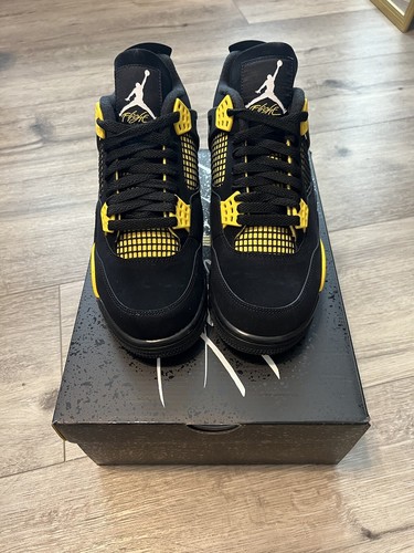 Size 8.5 - Jordan 4 Retro LS Low Thunder - Picture 2 of 12