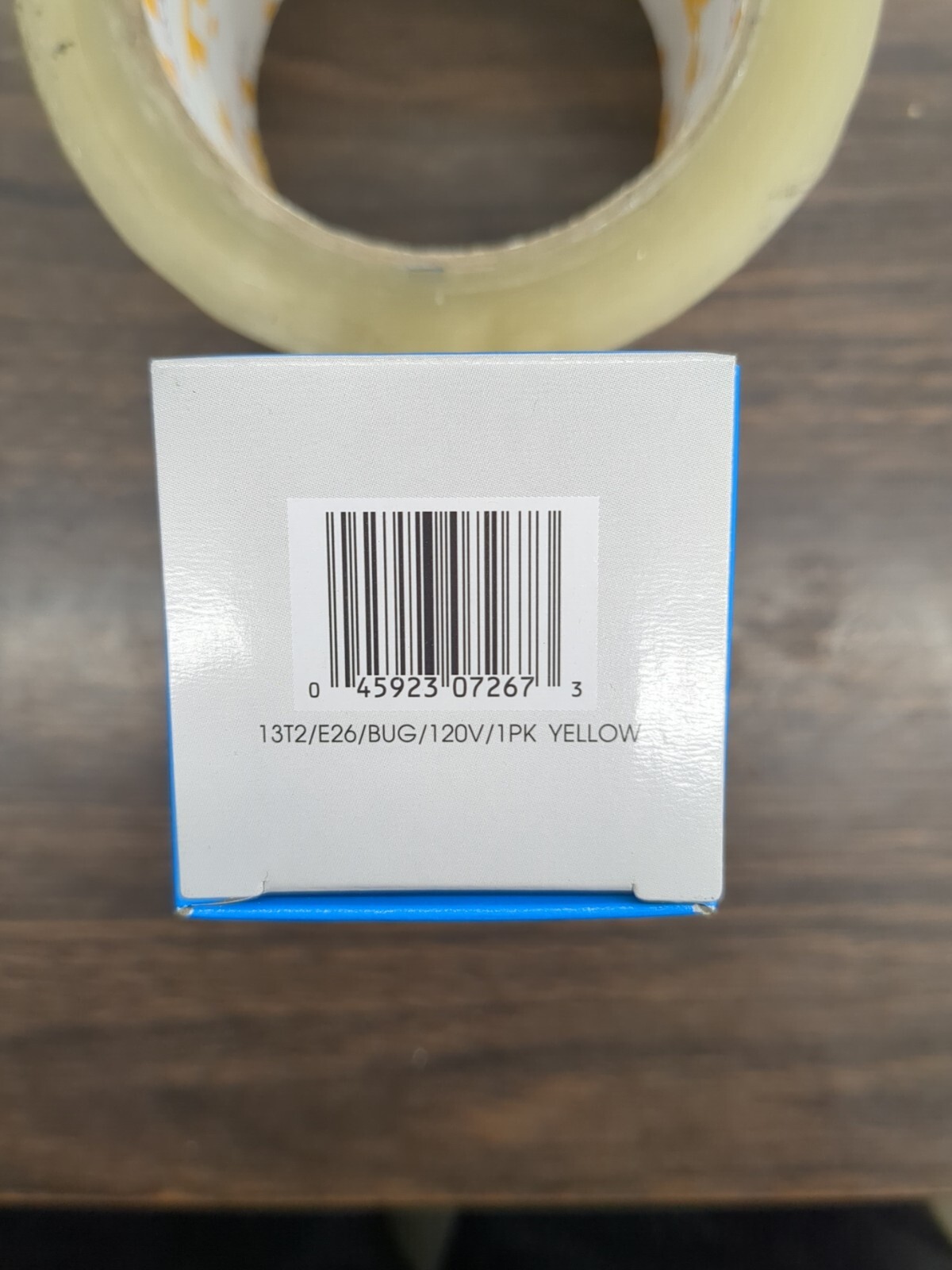 13W Yellow CFL Spiral Bug Light Bulb, 60W Equivalent, E26 S7267  SATCO