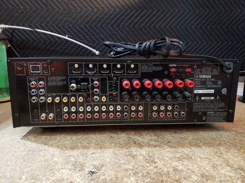 USED - Yamaha RX-V665 7.2 Channel Stereo - Tested Power On Only - Picture 3 of 6