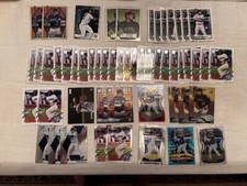 53 - 2021 Topps/Panini Baseball Evan White Rookie Card lot - HUGE - See Pictures