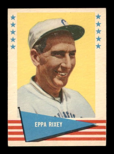 1961 Fleer #71 Eppa Rixey EX/EX+ Reds 564865 | eBay