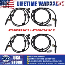 2 Rear Left & Right ABS Wheel Speed Sensor For Altima 2013-2018 Maxima 2015-2020