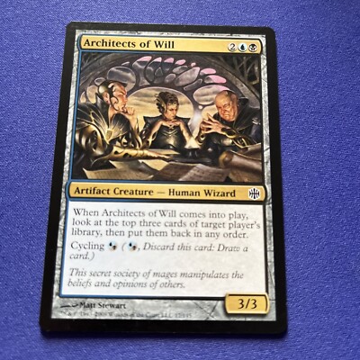 MTG Architects of Will The List - Alara Reborn 17/145 Regular Common | eBay