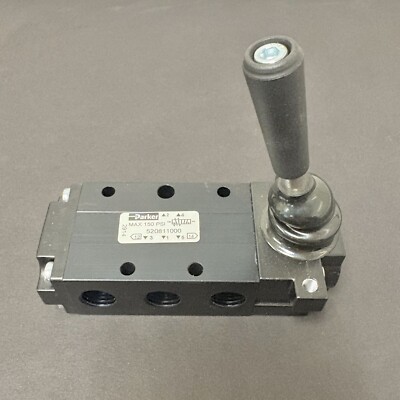 Parker Manual Air Control Valve, 520811000, 4-Way 2-Position, 1/4'' NPT