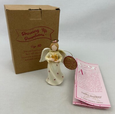 2007 Growing Up Guardians Angel Figurine Age 10 With Original Tag & Box