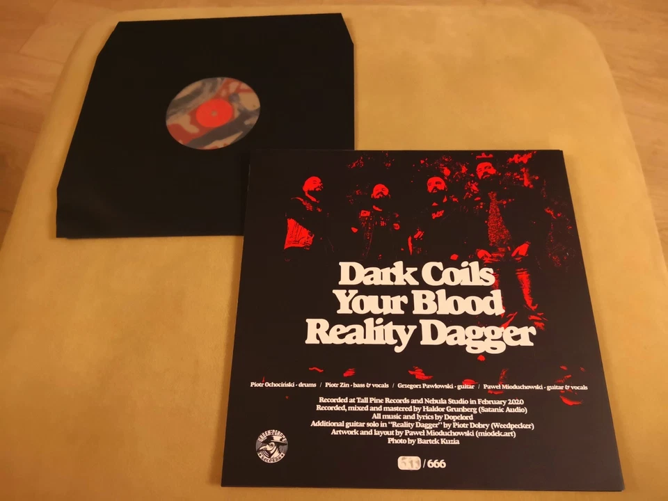 Dopelord - Reality Dagger EP vinyl Black Sabbath Sleep Axegrinder Cathedral - Image 2 of 4