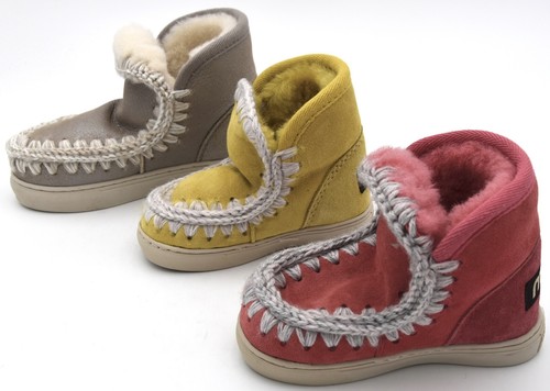 MOU JUNIOR BAMBINA STIVALE ALLA CAVIGLIA INVERNALE ART. MINI ESKIMO SNEAKER  KID | eBay
