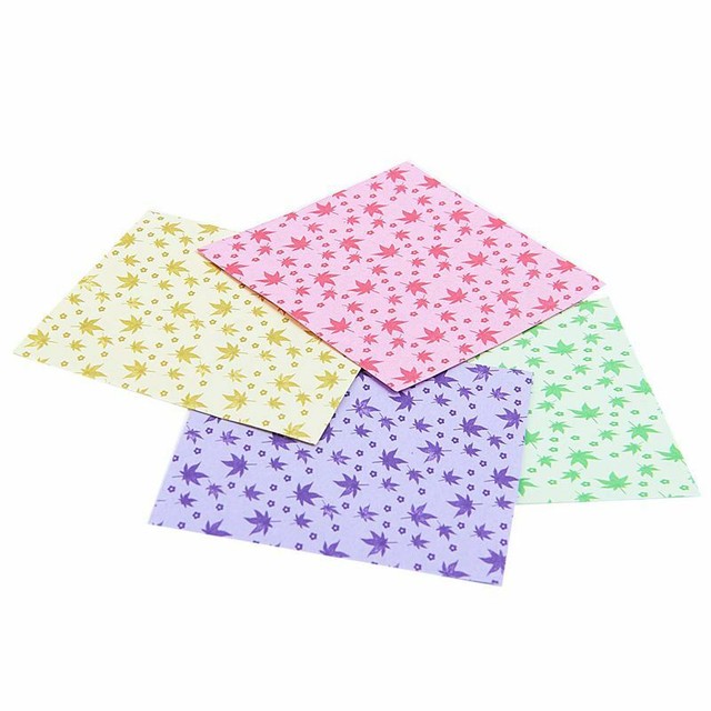 150 Sheets Square Origami Paper Crane Folding Diy Craft Best Wish Gift Patt W3y6