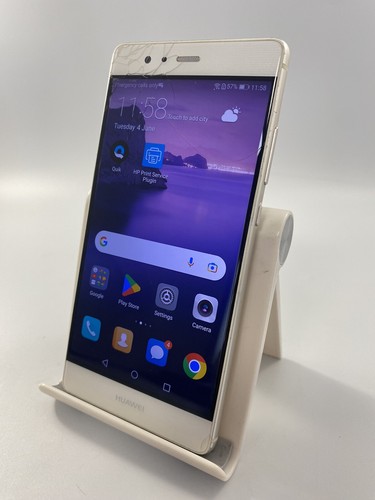 Huawei P9 EVA-L09 Silver Unlocked 32GB 5.2" 12MP 3GB Android Smartphone Cracked - Picture 7 of 14