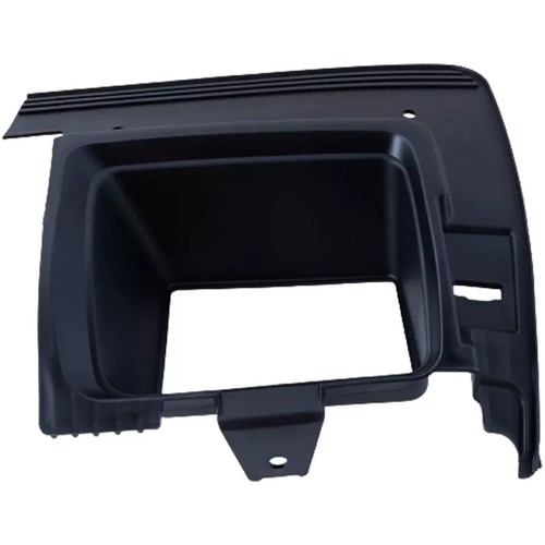 Front Bumper Tow Hook Covers LH & RH Textured For 15-19 GMC Sierra 2500HD 3500HD - Picture 4 of 13