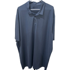 Nike Golf Dri-Fit Grey Polo Embroidered - Size 3XL