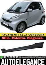 🔥MINIGONNE LATERALI ADATTO PER SMART FORTWO 451 PORTA ANTERIORE SINISTRA🔥