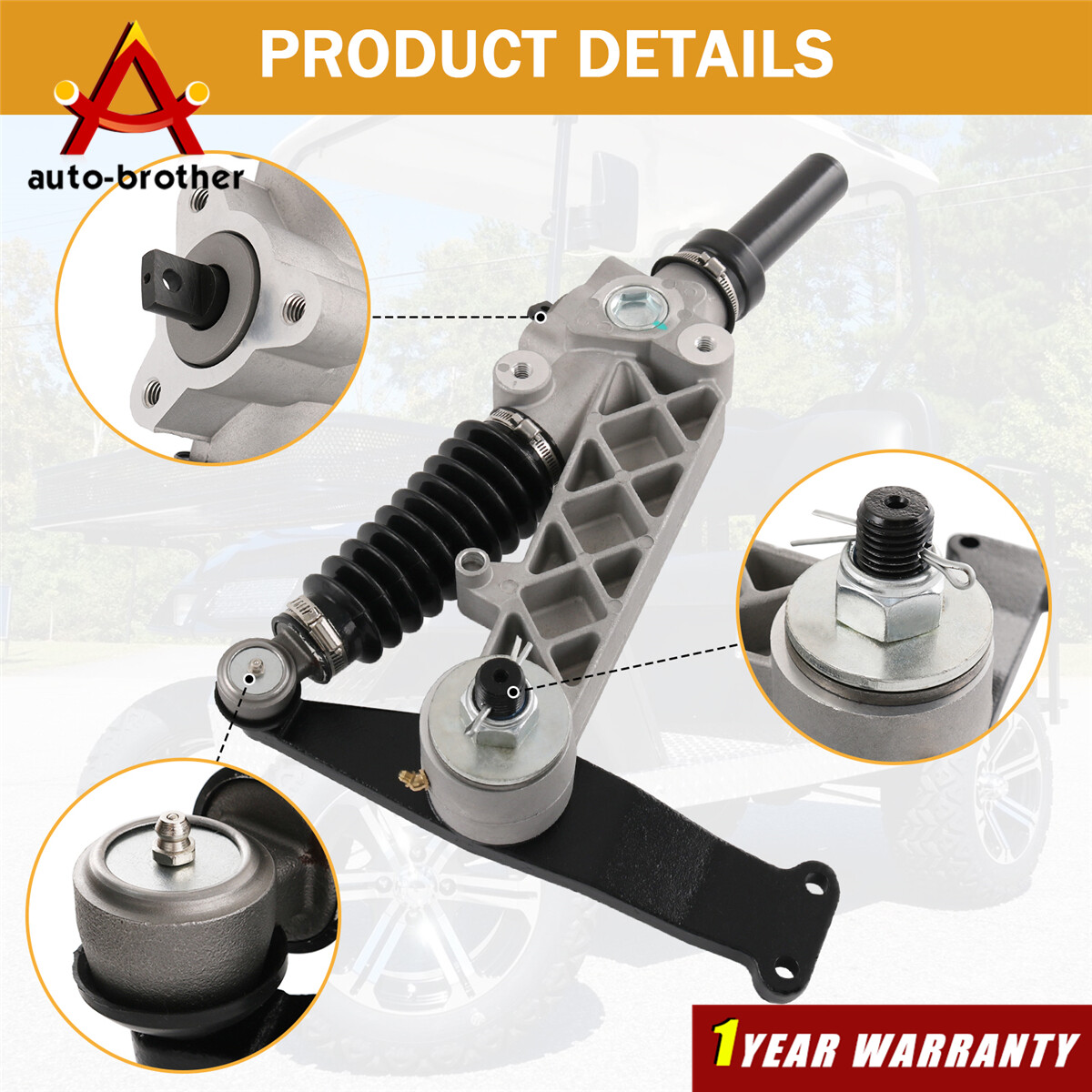 Steering Gear Box Assembly 70314-G01 For EZGO TXT Golf Cart 1994