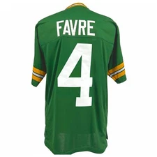 Brett Favre Jersey Green Green Bay | S-5XL Custom Sewn Stitched