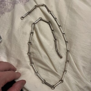 Vintage ALTON SILVER 830S Belt (NECKLACE)  SWEDEN 33 Inch 2.7 Oz