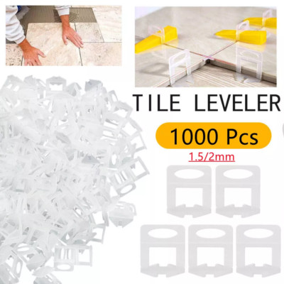 1000-4000 St Nivelliersystem Zuglaschen Fliesen 1.5 /2mm Verlegehilfe Laschen