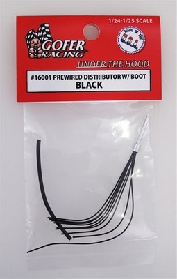 Gofer Racing 16001 Wired Distributor W/Boot Black