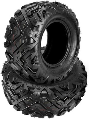 21x7-10 ATV UTV Tires Set of 2, 6PR Tubeless Heavy Duty All Terrain ...