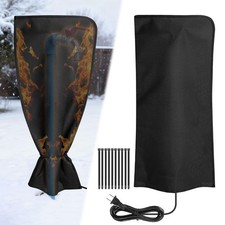 Winter Outdoor Faucet Covers Insulated Waterproof Heating Sock for Freeze