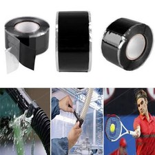 1.5M Silicone Tape Self Fusing Plumbers Electricians Pipe Repair Hose Leak Fix