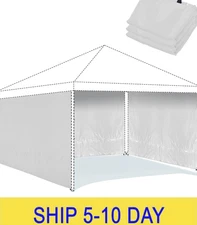 REDCAMP Instant Canopy Sidewall for 10x10ft Pop Up Canopy, 10x6.2ft, 3 Pack Sunw