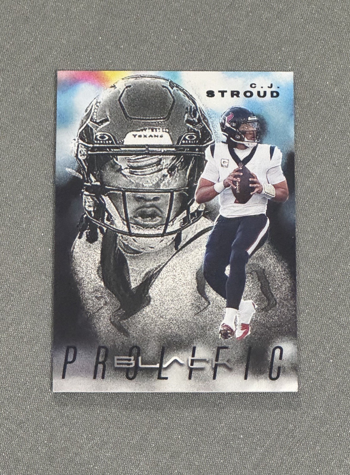 2024 PANINI BLACK - CJ STROUD PROLIFIC SSP CASE HIT #PR-CJS TEXANS 🔥🔥🔥