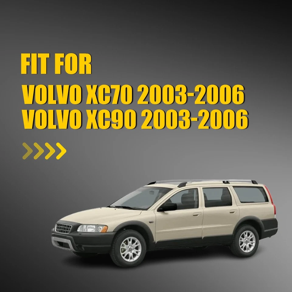 2PCS Left&Right Mirror Heated Power Glass Clear for Volvo XC70 XC90 2003-2006 US - Image 2 of 4