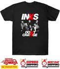 INXS Rock Band T-Shirt Don't Change Song Design Retro Rock Music Unisex Tee