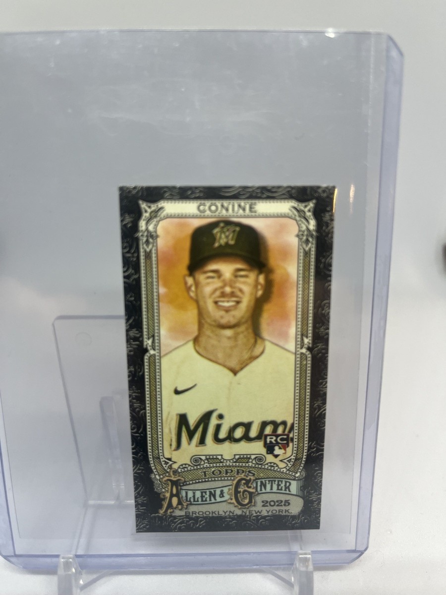 2025 TOPPS ALLEN & GINTER MINI GRIFFIN CONINE BLACK BORDERED CARD