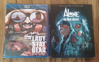 Lady Stay Dead/Alone In The Dark/OOP/Code Red/Blu Ray/Horror/Sleaze/Exploitation