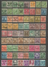 ETATS UNIS : PRECANCELS  :  MINNESOTA : 72 Timbres différents