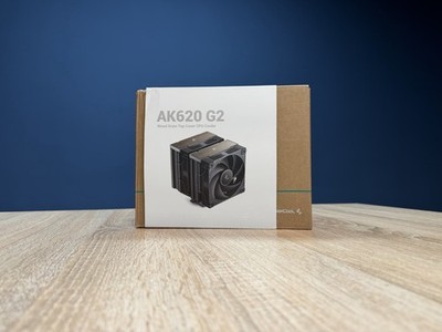 DeepCool AK620 G2 Wood CPU Luftkühler Dual-Tower 2x120mm Schwarz