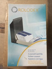 Rolodex Office 67012 Platinum Card File 500 2  x 4 Cards 2006 Vintage NOS