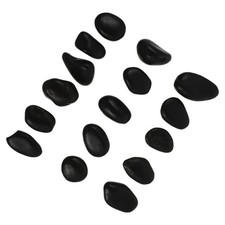 16 Pcs DIY Painting Flat Stones Kids Doodling Rocks Art Drawing Graffiti Rocks